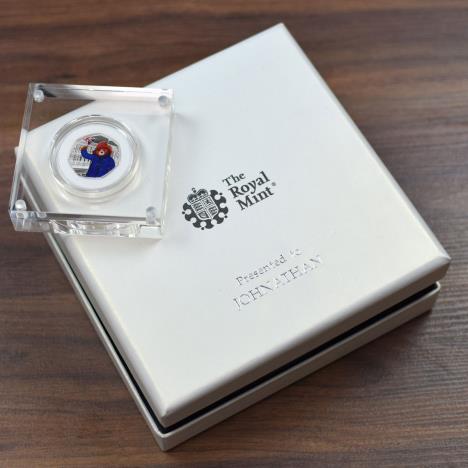Personalised Silver Proof Paddington 50p In A Deluxe Gift Box Extra Image 1